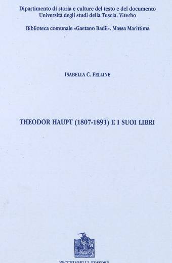 Theodor Haupt (1807-1891) e i suoi libri
