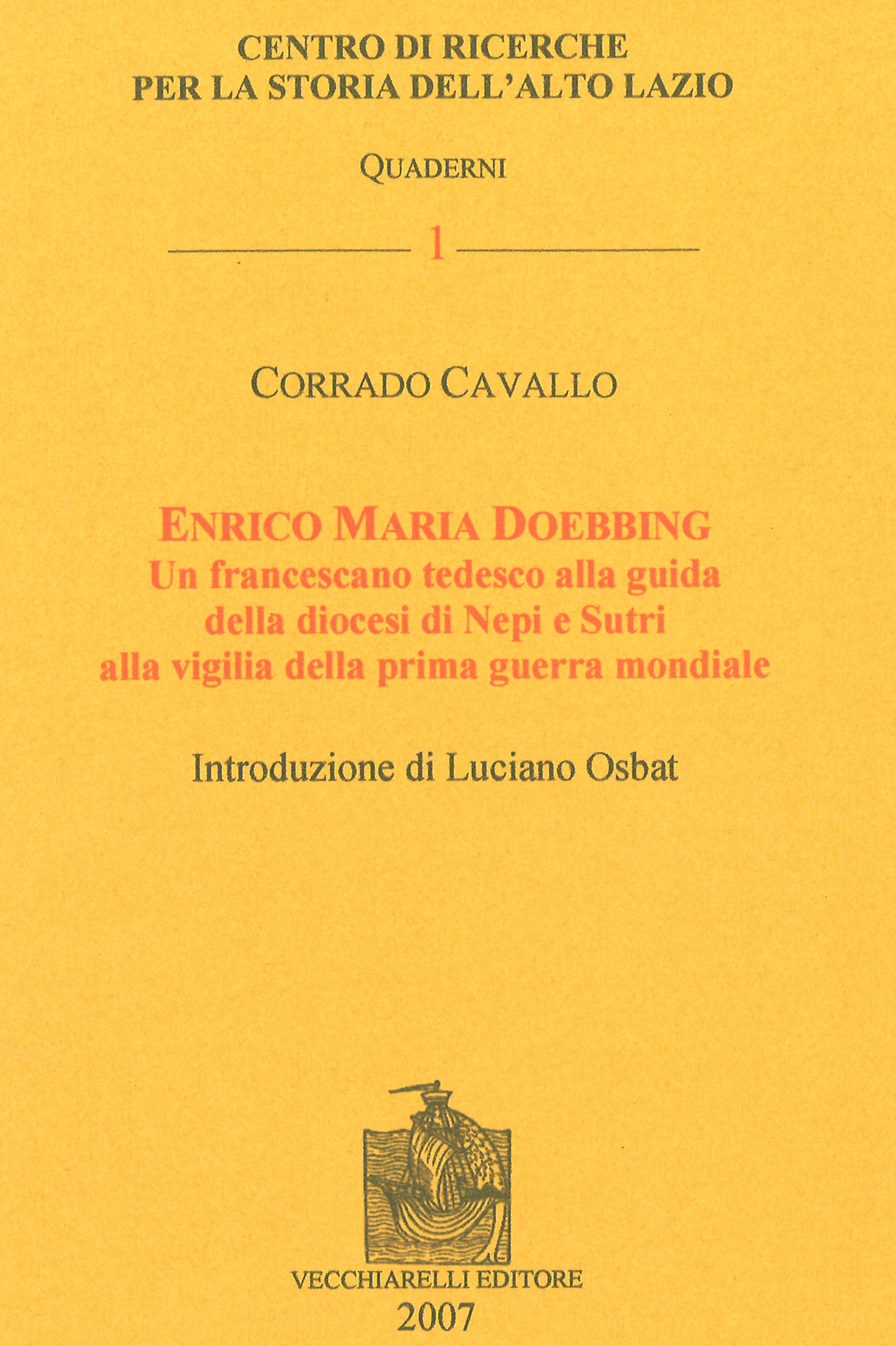 Enrico Maria Doebbing. Un francescano tedesco