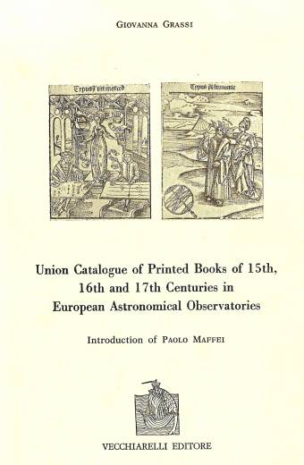 Union catalogue of printed books ... astronomical