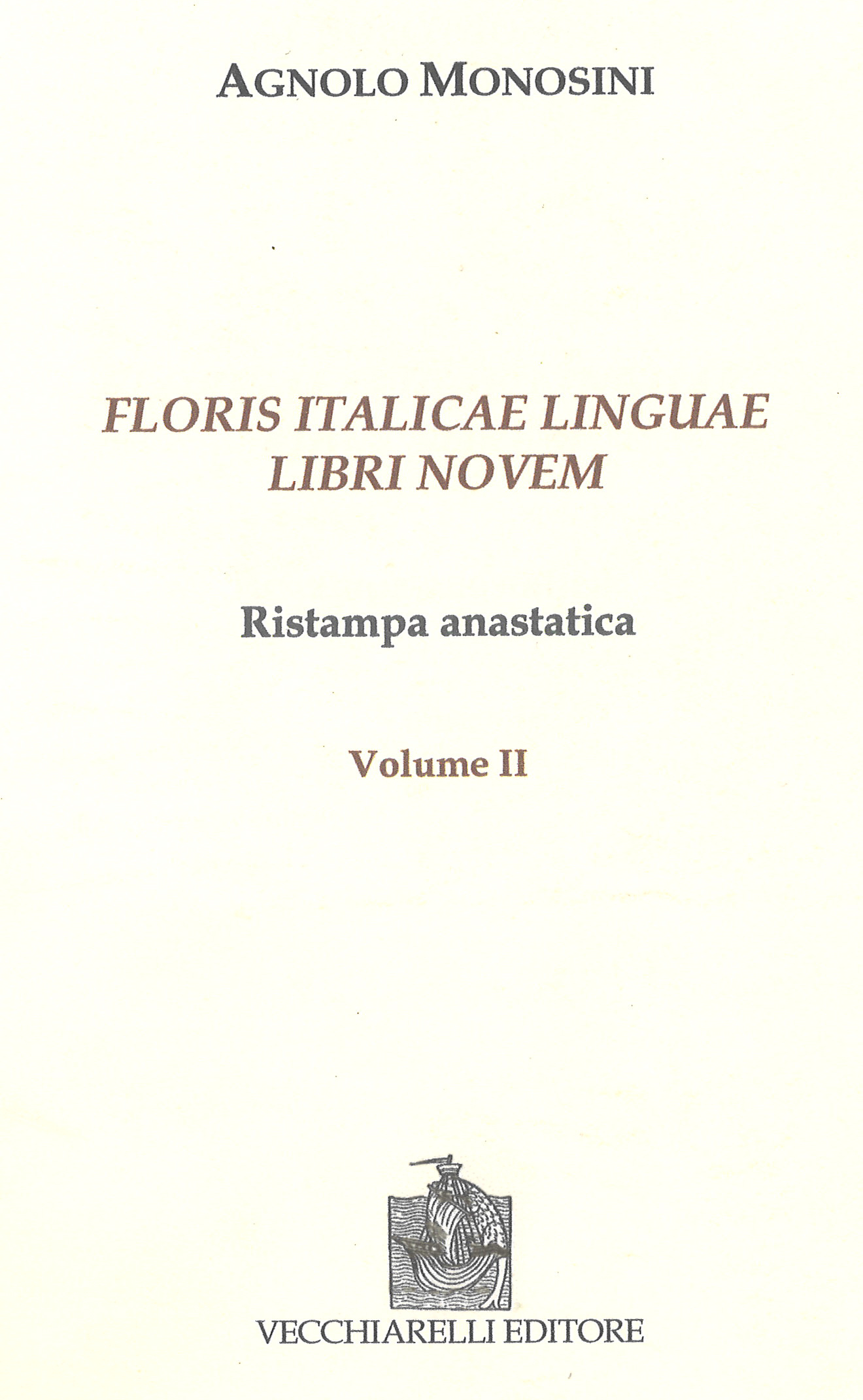 0 Etimologia e proverbio. Floris Italicae Linguae libri novem - immagine 3