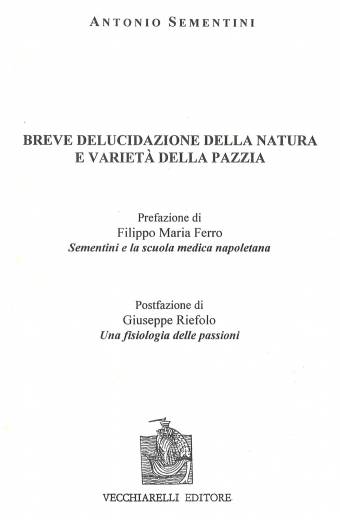 Breve delucidazione della natura e varietà della pazzia