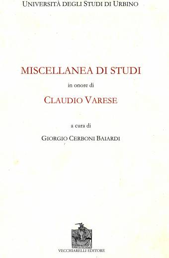 Studi in onore di Claudio Varese