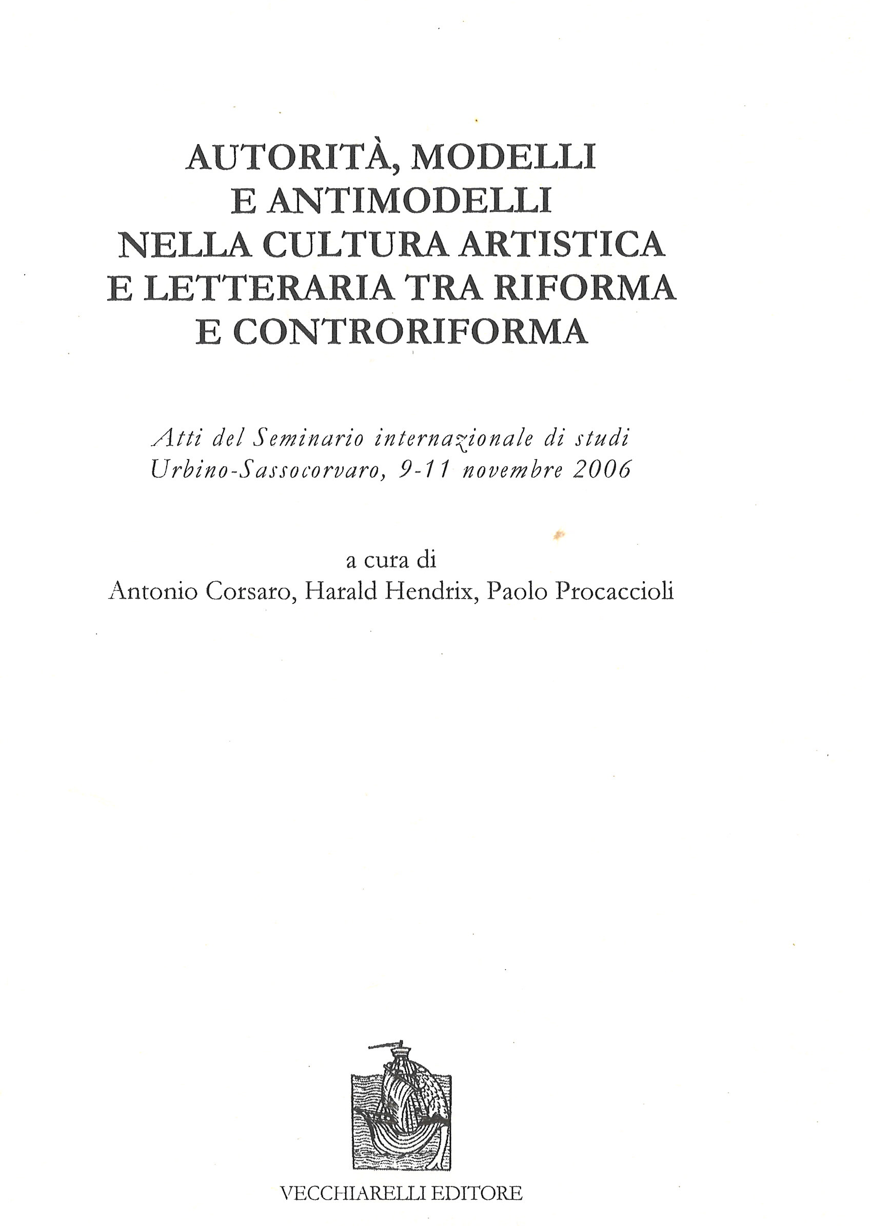 Autorità, modelli e antimodelli