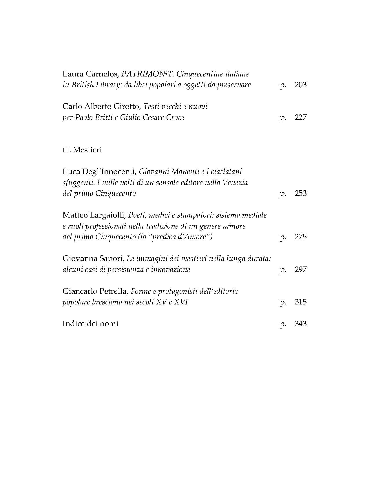Editoria (L') popolare in Italia tra XVI e XVII secolo - immagine 3