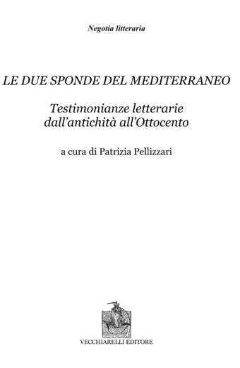 Sulle sponde del Mediterraneo. Testimonianze letterarie