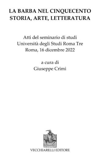 Barba (La) nel Cinquecento. Storia, arte, letteratura
